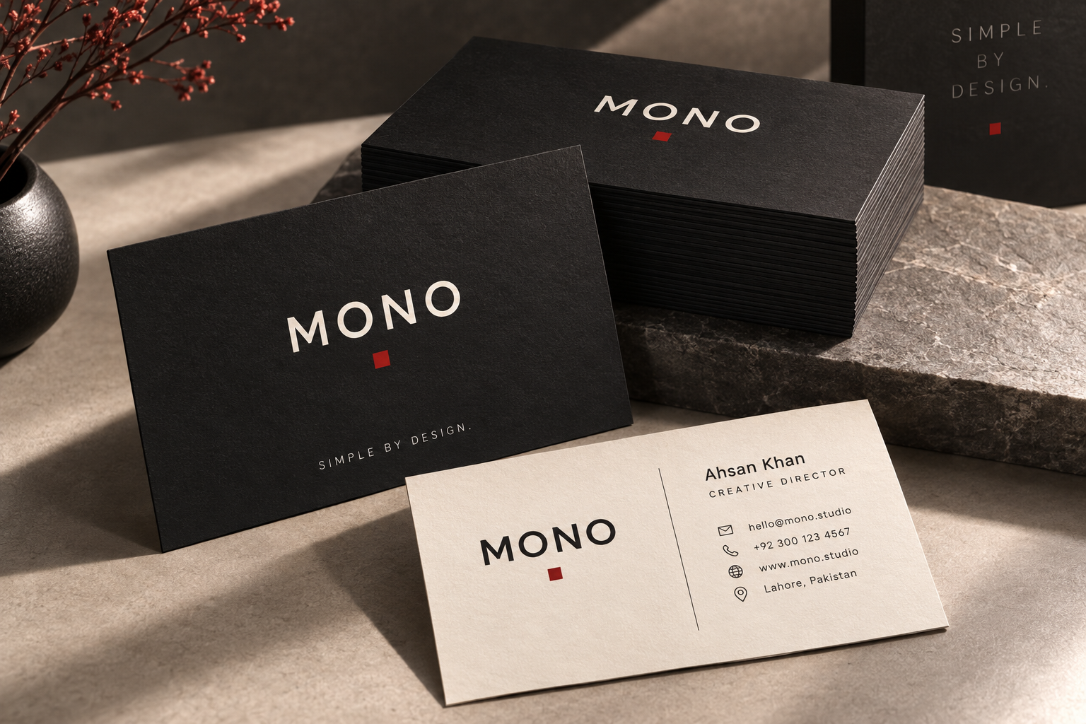 MONO business card