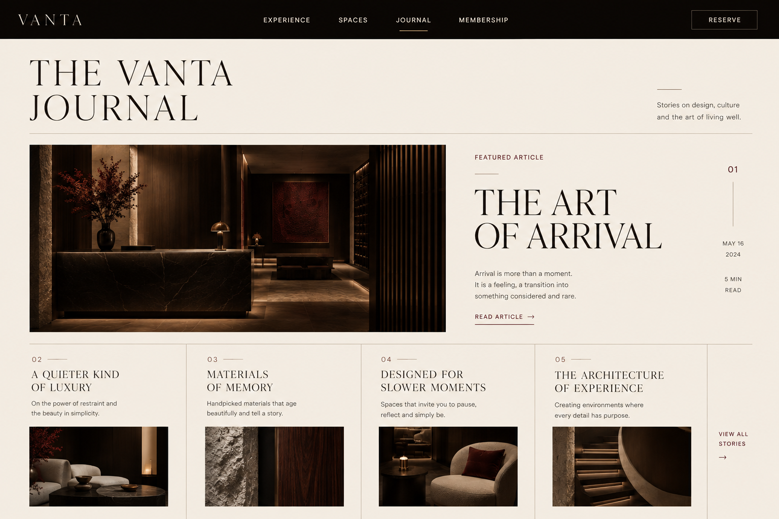 VANTA journal