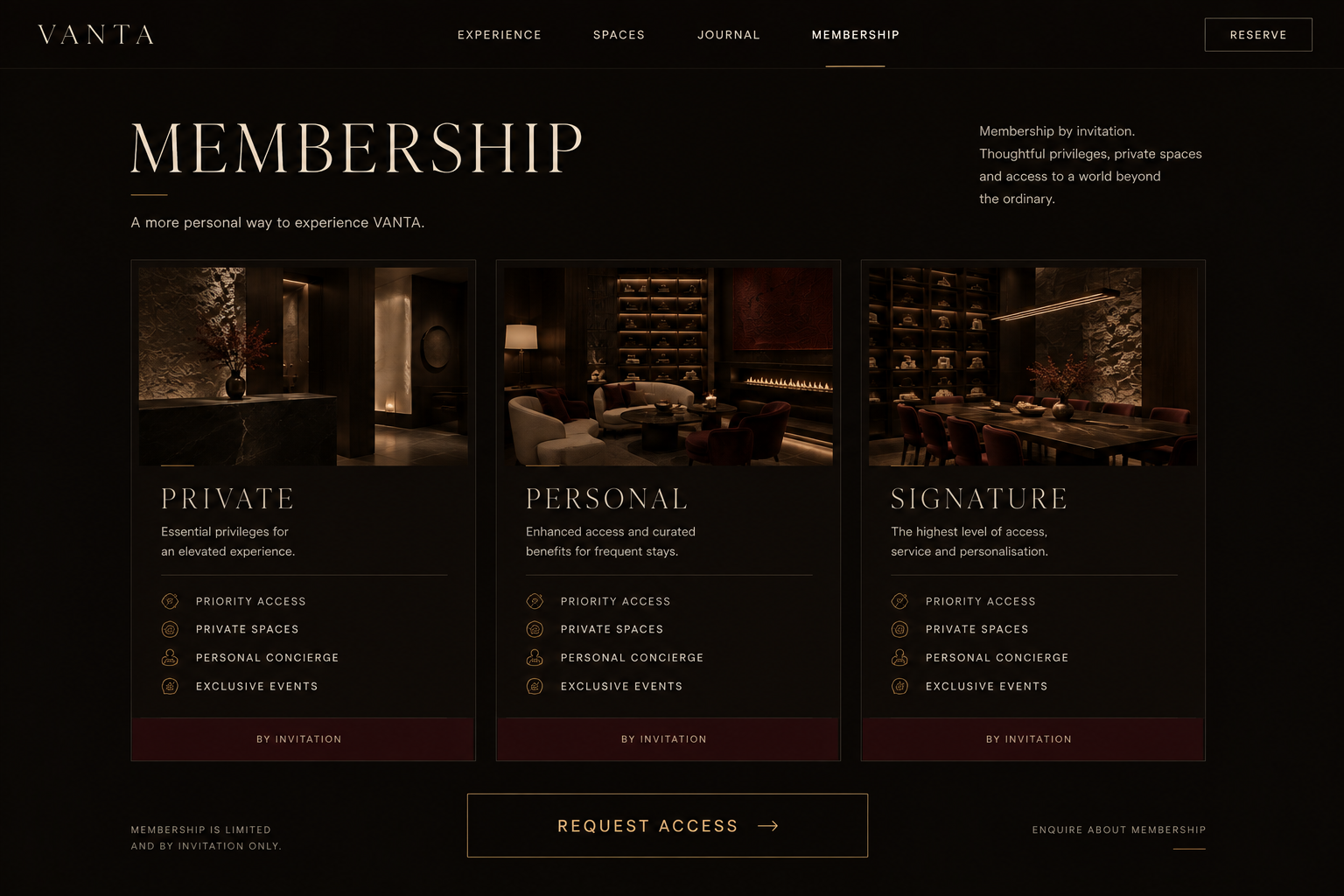 VANTA membership