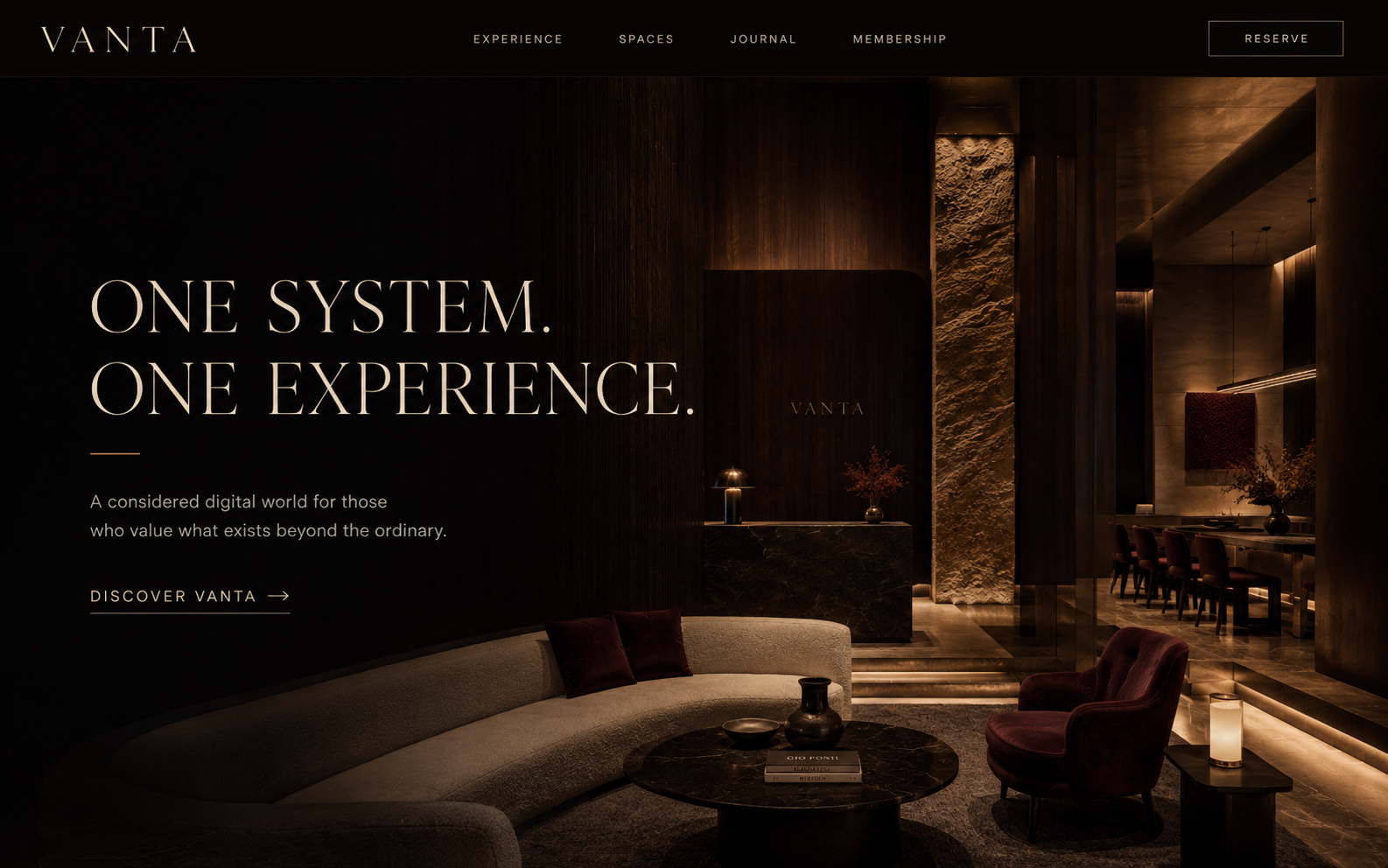 VANTA website