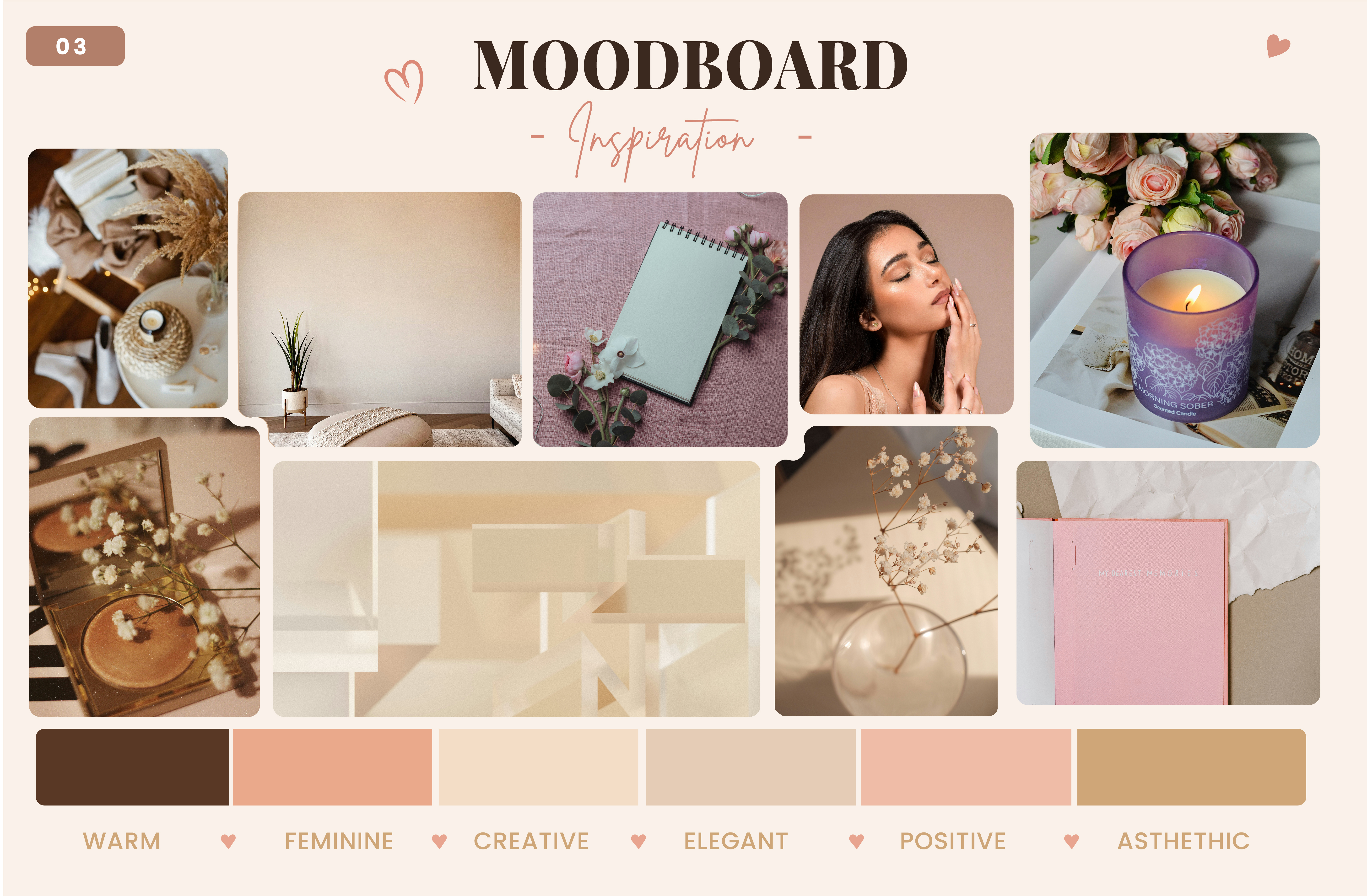NOORAH moodboard